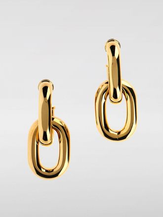 Paco Rabanne Orecchini Double XL Link Rabanne in ottone
