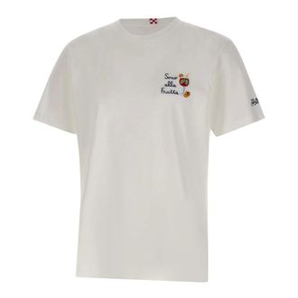 MC2 Saint Barth T-Shirts, male, White, Size: XL Portofino T-Shirt