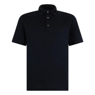 Ermenegildo Zegna Polo Shirts, male, Black, Size: 3XL Polo Shirt