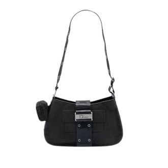 Dior Pre-owned Shoulder Bags, female, Black, Size: ONE SIZE Pre-owned The Street Chic Columbus