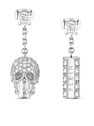Philipp Plein stainless-steel earrings - Silver
