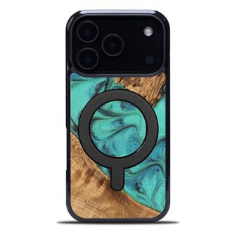 OEM Funda Bewood Unique Para Iphone 17 Pro - Turquesa Con Magsafe