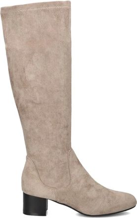 Stefano Lauran Schoenen, Dames, Beige, 39 EU, Su&egrave;de, Taupe Su&egrave;de Look Hoge Laarzen