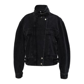 Isabel Marant Denim Jackets, female, Black, Size: S Joseline Jacket