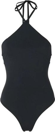 Jacquemus Le Maillot Bastide - Dames - Badpakken - Zwart - XS - Leer - Badmode