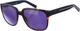 Dior Ovale Acetaat Zonnebril - Heren - Zonnebrillen - Bruin - ONE Size - Accessoires