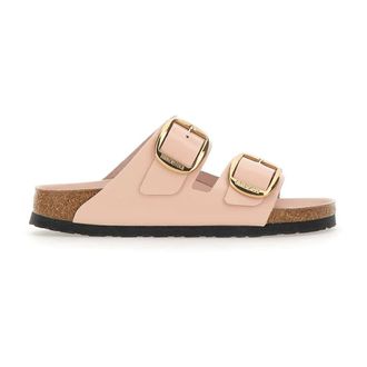 Birkenstock Sliders, female, Pink, Size: 10 US Arizona Big Buckle Narrow Fit