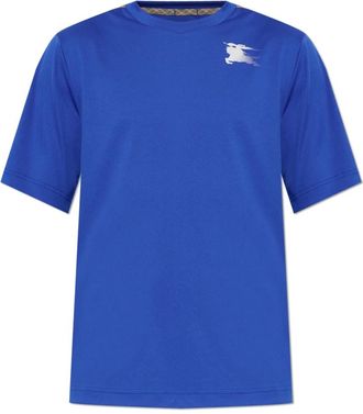 Burberry Austin T-shirt - Heren - T-shirts - Blauw - XL - Polyester - Tops