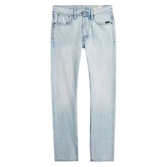 G-Star Jeans, Heren, Blauw, W30 L32, Katoen, Streem Slim Tapered Jeans