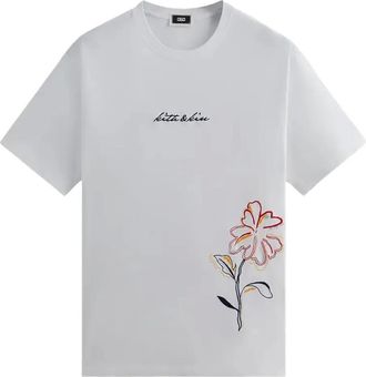 Kith T-shirt con ricamo - Bianco