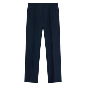 Gucci Technische panama sportbroek - Heren - Straight fit broeken - Blauw - L - Broeken