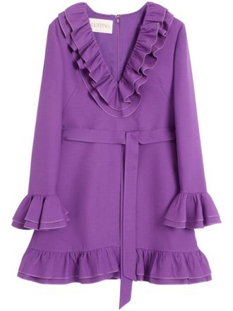 Valentino Garavani Crepe Couture Short Dress