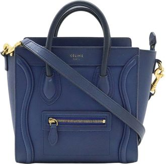 Celine Celine Luggage Nano Shopper Handbag (Authentic Pre-Loved)
