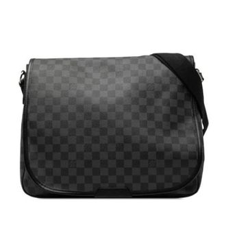 Louis Vuitton Pre-owned Vintage Schoudertas - Heren - Pre-owned - Zwart - Maat: ONE Size Leer