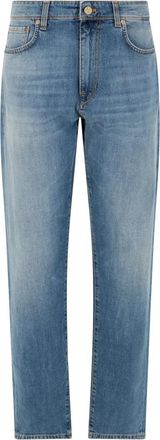 Slowear Regular Fit Stretch Denim Broek - Heren - Slim Fit Jeans - Blauw - W37 - Denim - Jeans