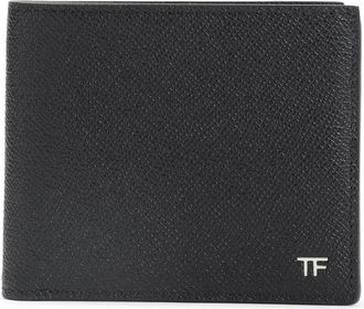 Tom Ford Black Calf Leather Wallet-Uomo