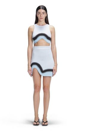 Moeva Cecilia Cover Up Top Resortwear in White at Nordstrom, Size X-Large Eu