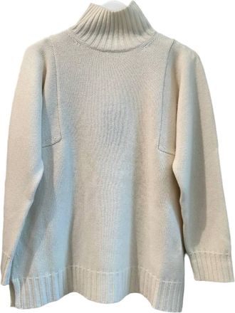Max Mara Womens Aceti Sweater In White