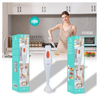 Trade Shop Trade Shop - Mixer Frullatore Ad Immersione 300w Trita Frutta Verdura Cucina Tritatutto Tx-9111