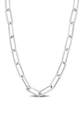 Delmar Sterling Silver Paper Clip Chain Necklace at Nordstrom Rack