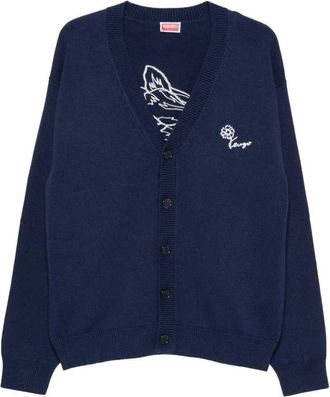 Kenzo Cardigan ricamato floreale Kenzo