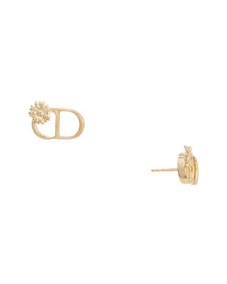 Dior Cd Flower Studs