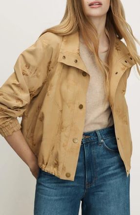 Veronica Beard Ainsworth Floral Jacquard Jacket in Sand at Nordstrom, Size X-Small