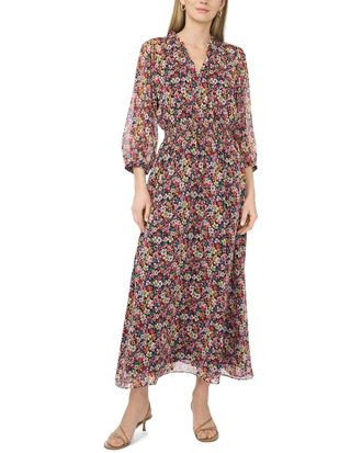 Vince Camuto Puff Sleeve Maxi Dress