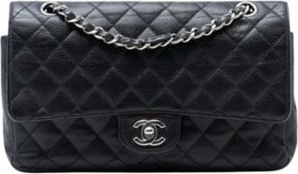 Chanel Borsa a spalla classica Double Flap Pre-owned - - Pre-owned - Donna - Nero - ONE SIZE