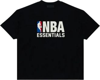 Fear of God Essentials NBA Tee - unisex - T-shirts - Zwart - XL - Katoen - Tops