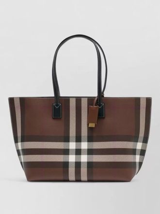 Burberry medium shopper bag check pattern