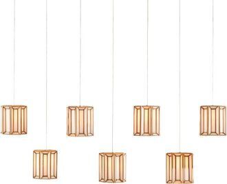 Currey & Company Daze Linear Multi-Drop Pendant