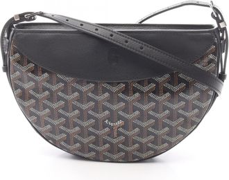 Goyard Coated Canvas Black Shoulder Bags