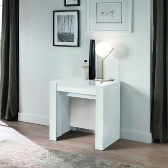 Les Tendances Consolle ATENA allungabile bianca - Allunghe incorporate