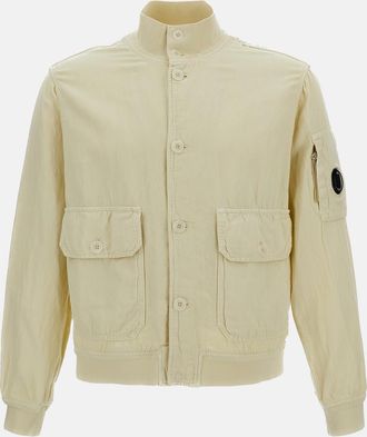 C.P. Company Giacca In Misto Lino