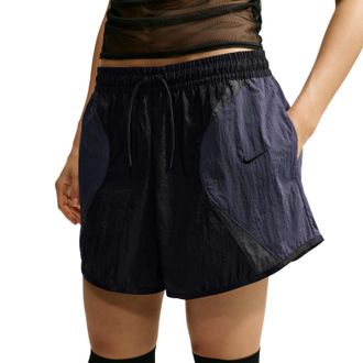 Nike (WMNS) Nike Sportswear Loose Mid-Rise Track Shorts Black Gridiron Anthracite IM8404-010