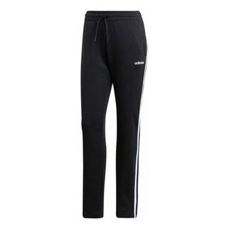 adidas (WMNS) adidas Essentials 3-Stripe Pants Asia Sizing Black White DP2376