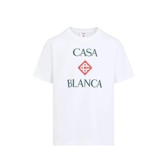 Casablanca Casablanca Diamond Logo-print T-shirt