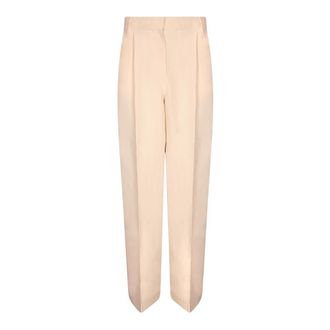 Iro Straight Trousers, female, Beige, Size: XS Straight Trousers
