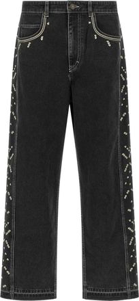 Isabel Marant Jorian Jeans - Heren - Regular Fit Jeans - Zwart - W33 - Katoen - Jeans