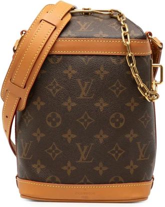 Louis Vuitton 2019 Legacy Milk Box crossbodytas met monogram - Bruin