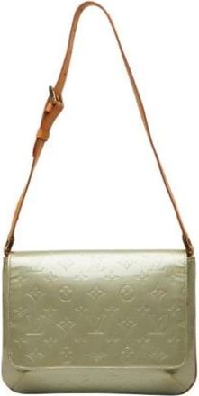 Louis Vuitton Tweedehands leren Louis Vuitton tassen - Dames - Vintage Schoudertas - Grijs - ONE Size - Vintage