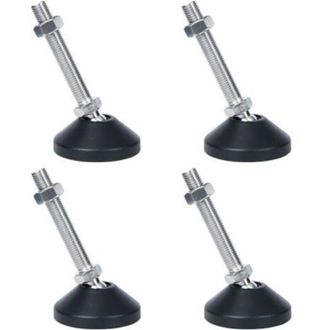 OEM Juego De 4 Patas Niveladoras M16, Patas Roscadas Ajustables, Patas Giratorias Antideslizantes Para Muebles, Patas Niveladoras De Alta Resistencia Para