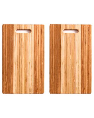 Berghoff Berghoff 2Pc Rectangular Bamboo Cutting Boards