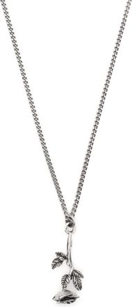 Emanuele Bicocchi Wild Rose necklace - unisex - Sterling Silver - One Size