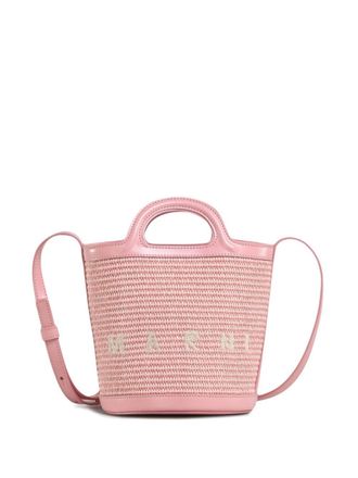 Marni Borsa a secchiello Tropicalia mini - Rosa