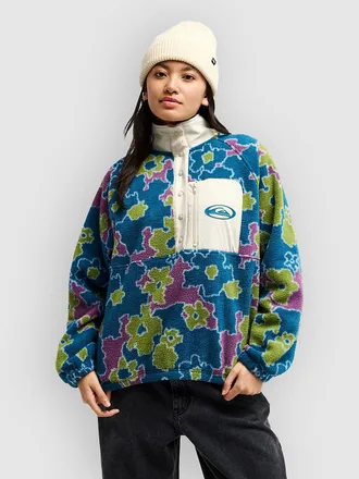 Quiksilver Renek Polar Half-Zip Forro Polar verde