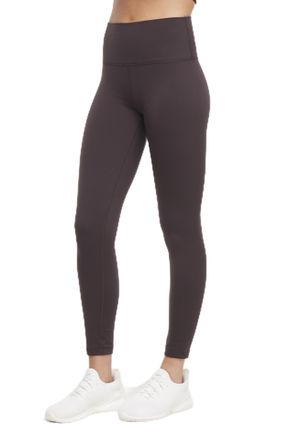 Marika Womens 27 Lenni Reflective Legging, Black Coffee, S