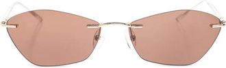 Alexander McQueen Zonnebril - Dames - Zonnebrillen - Bruin - ONE Size - Accessoires