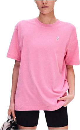 On Running (WMNS) On Running Club T-Shirt Bubblegum 1WE10064983